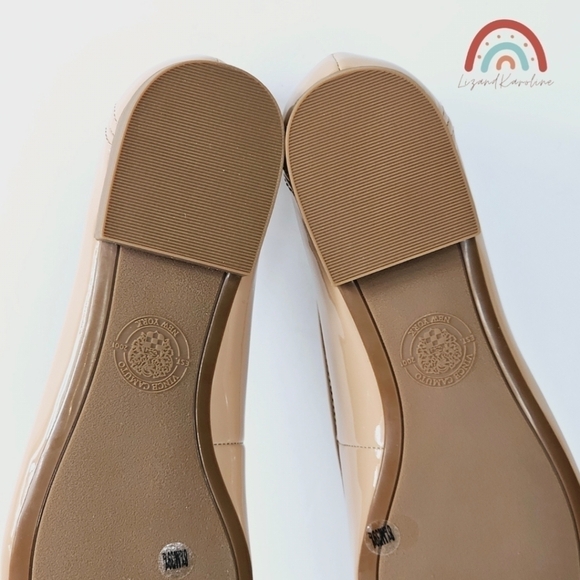 New! Vince Camuto Minndy Leather Ballet Flats - Picture 8 of 12